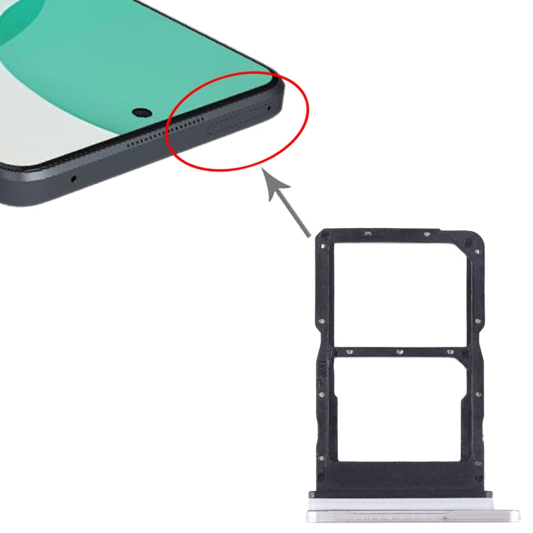 For Huawei Enjoy 60 Pro SIM + SIM  Card Tray (Gold) - Card Socket by PMc TechLife | Online Shopping South Africa | PMc TechLife | Buy Now Pay Later Mobicred