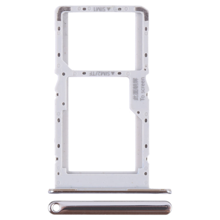 For Huawei Maimang 11 SIM + SIM / Micro SD Card Tray (Silver) - Card Socket by PMc TechLife | Online Shopping South Africa | PMc TechLife | Buy Now Pay Later Mobicred