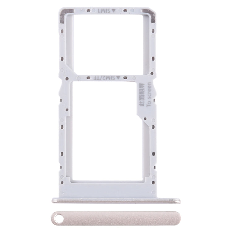 For Huawei Enjoy 60 SIM + SIM / Micro SD Card Tray (Gold) - Card Socket by PMc TechLife | Online Shopping South Africa | PMc TechLife | Buy Now Pay Later Mobicred
