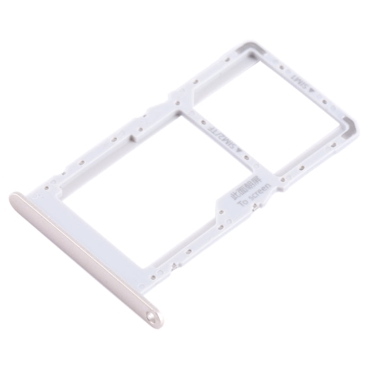 For Huawei Enjoy 60 SIM + SIM / Micro SD Card Tray (Gold) - Card Socket by PMc TechLife | Online Shopping South Africa | PMc TechLife | Buy Now Pay Later Mobicred