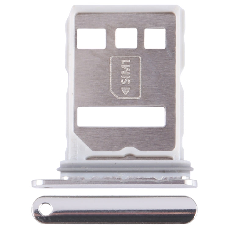 For Huawei P60 SIM + NM Card Tray (Silver) - Card Socket by PMc TechLife | Online Shopping South Africa | PMc TechLife | Buy Now Pay Later Mobicred