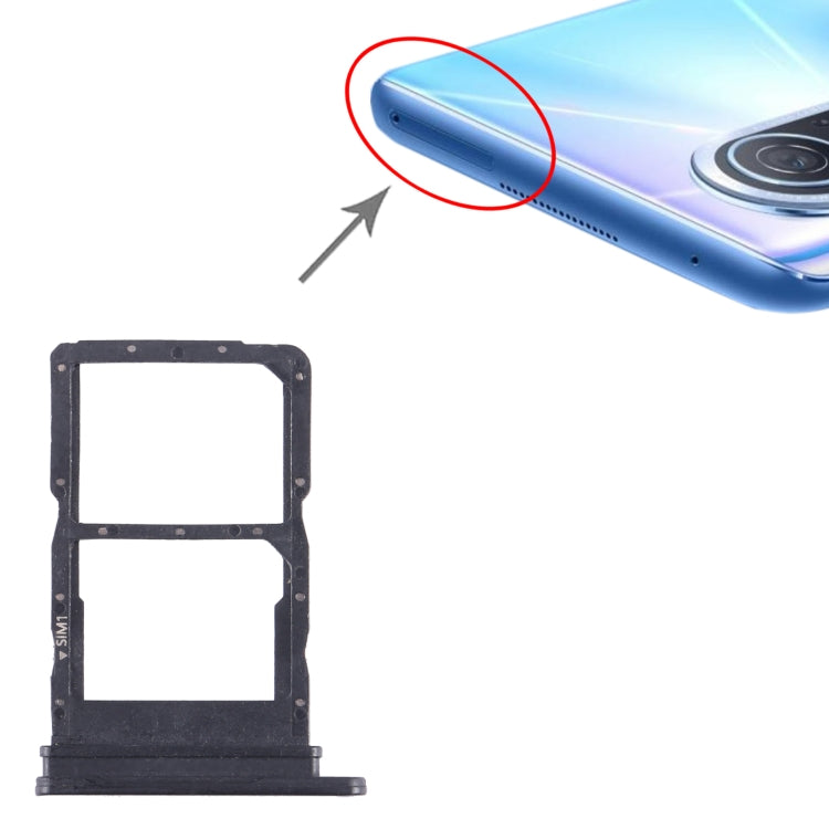For Huawei nova 10 Youth SIM + SIM Card Tray (Dark Blue) - Card Socket by PMc TechLife | Online Shopping South Africa | PMc TechLife | Buy Now Pay Later Mobicred