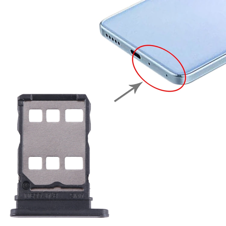 For Huawei Enjoy 50 Pro SIM Card Tray (Black) - free shipping - PMc TechLife - Order now!