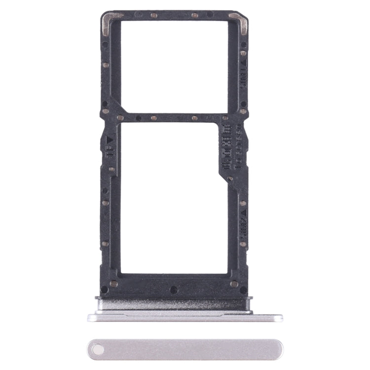 For Honor Play 30 SIM + SIM / Micro SD Card Tray (Silver) - Card Socket by PMc TechLife | Online Shopping South Africa | PMc TechLife | Buy Now Pay Later Mobicred