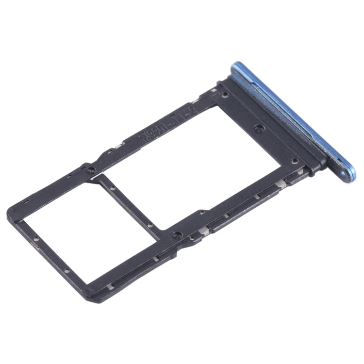 For Honor Play6T SIM + SIM / Micro SD Card Tray (Blue) - Card Socket by PMc TechLife | Online Shopping South Africa | PMc TechLife | Buy Now Pay Later Mobicred