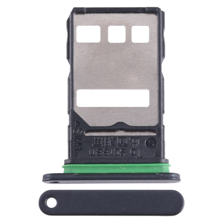 For Honor 60 SE SIM Card Tray (Black) - Card Socket by PMc TechLife | Online Shopping South Africa | PMc TechLife | Buy Now Pay Later Mobicred