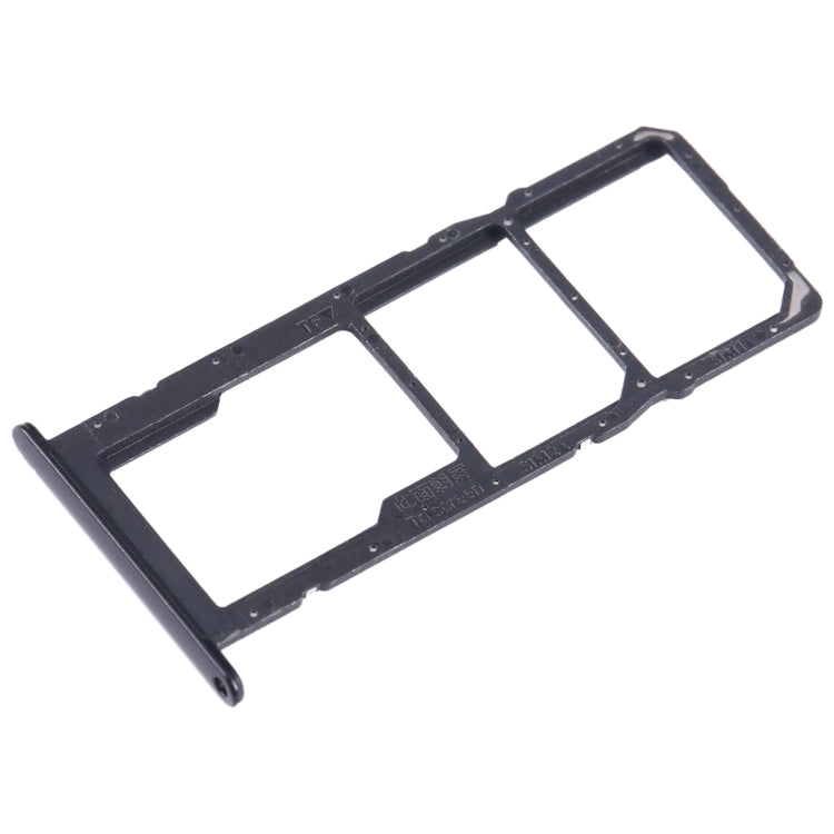 For Honor 10X Lite SIM + SIM + Micro SD Card Tray (Black) - Card Socket by PMc TechLife | Online Shopping South Africa | PMc TechLife | Buy Now Pay Later Mobicred