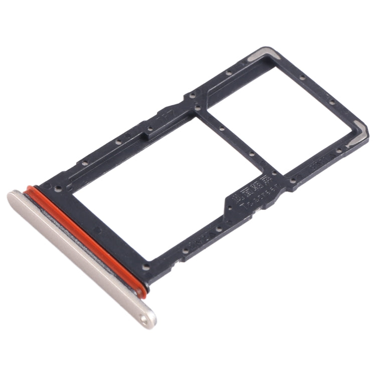 For Honor Play6C SIM + SIM / Micro SD Card Tray (Gold) - Card Socket by PMc TechLife | Online Shopping South Africa | PMc TechLife | Buy Now Pay Later Mobicred