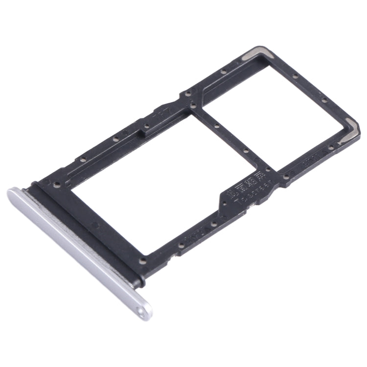 For Honor Play6C SIM + SIM / Micro SD Card Tray (Silver) - Card Socket by PMc TechLife | Online Shopping South Africa | PMc TechLife | Buy Now Pay Later Mobicred
