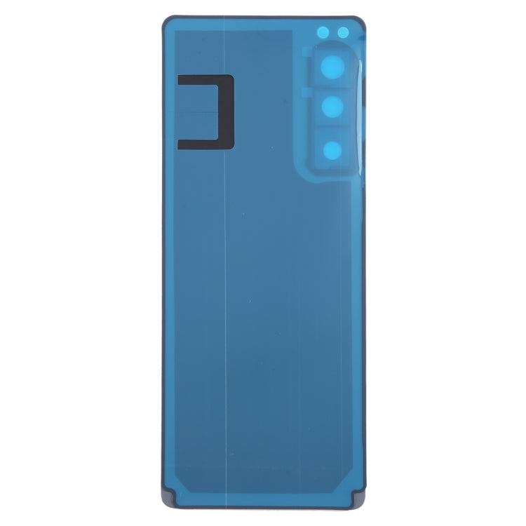 For Sony Xperia 5 IV Original Battery Back Cover with Camera Lens Cover(Black) - Back Cover by PMC TechLife | Online Shopping South Africa | PMC TechLife
