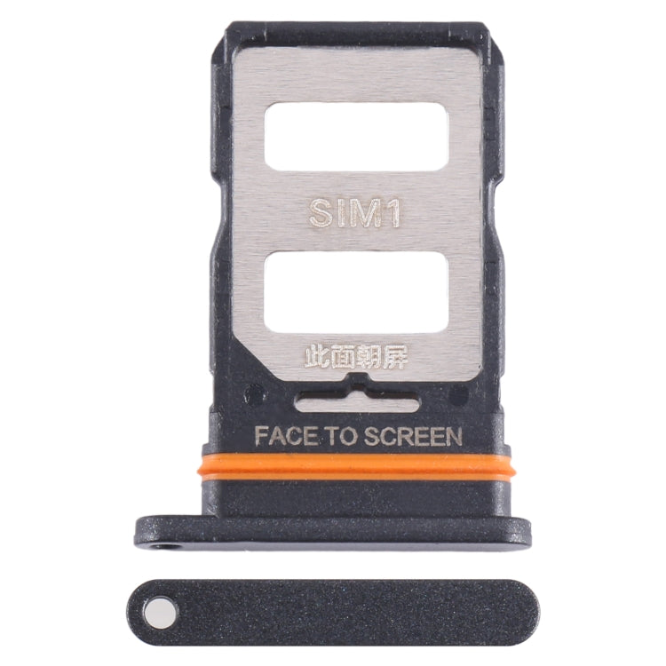 For Xiaomi Redmi Note 12 Pro+ 5G SIM Card Tray + SIM Card Tray (Black) - Card Tray by PMC TechLife | Online Shopping South Africa | PMC TechLife