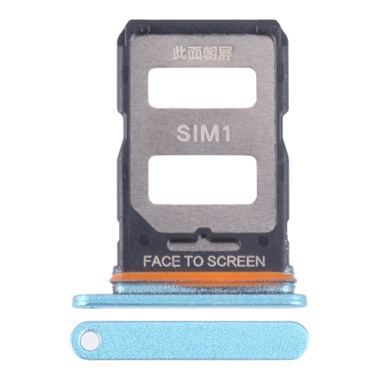 For Xiaomi Poco F5 SIM Card Tray + SIM Card Tray (Blue) - Card Tray by PMC TechLife | Online Shopping South Africa | PMC TechLife