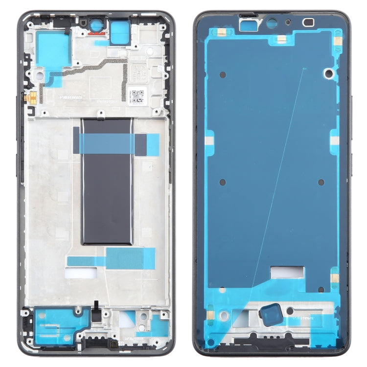 For Xiaomi Redmi Note 13 Pro 5G Original Front Housing LCD Frame Bezel Plate (Black) - Frame Bezel Plate by PMC TechLife | Online Shopping South Africa | PMC TechLife | Buy Now Pay Later Mobicred