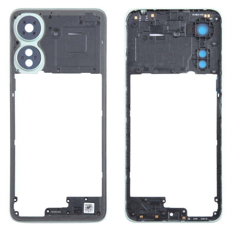For Xiaomi Redmi 13C 4G Original Middle Frame Bezel Plate (Green) - Frame Bezel Plate by PMC TechLife | Online Shopping South Africa | PMC TechLife | Buy Now Pay Later Mobicred