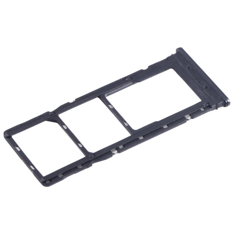 For Infinix Note 8i X683 SIM Card Tray + SIM Card Tray + Micro SD Card Tray (Black) - Card Tray by PMC TechLife | Online Shopping South Africa | PMC TechLife