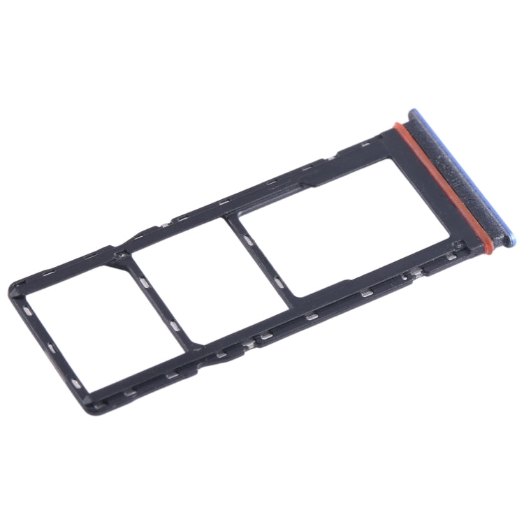 For Infinix Note 11i SIM Card Tray + SIM Card Tray + Micro SD Card Tray (Blue) - Card Tray by PMC TechLife | Online Shopping South Africa | PMC TechLife