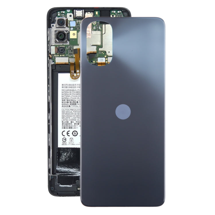 For Motorola Moto E32 Original Battery Back Cover(Grey) - Back Cover by PMC TechLife | Online Shopping South Africa | PMC TechLife