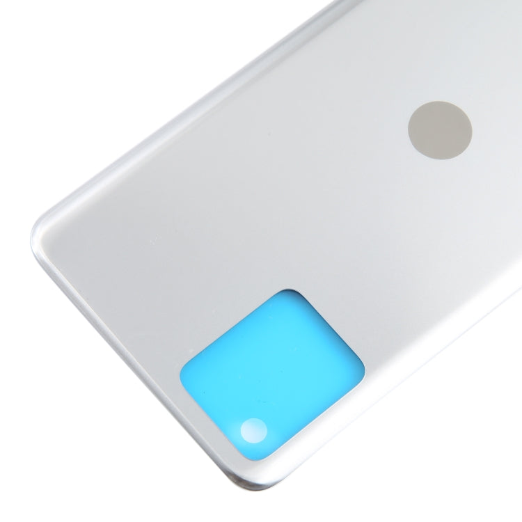 For Motorola Moto G32 Original Battery Back Cover(Silver) - Back Cover by PMC TechLife | Online Shopping South Africa | PMC TechLife