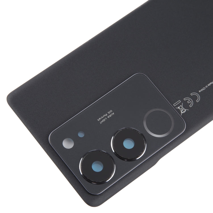 For vivo V29 Pro Original Battery Back Cover with Camera Lens Cover(Black) - Back Cover by PMC TechLife | Online Shopping South Africa | PMC TechLife