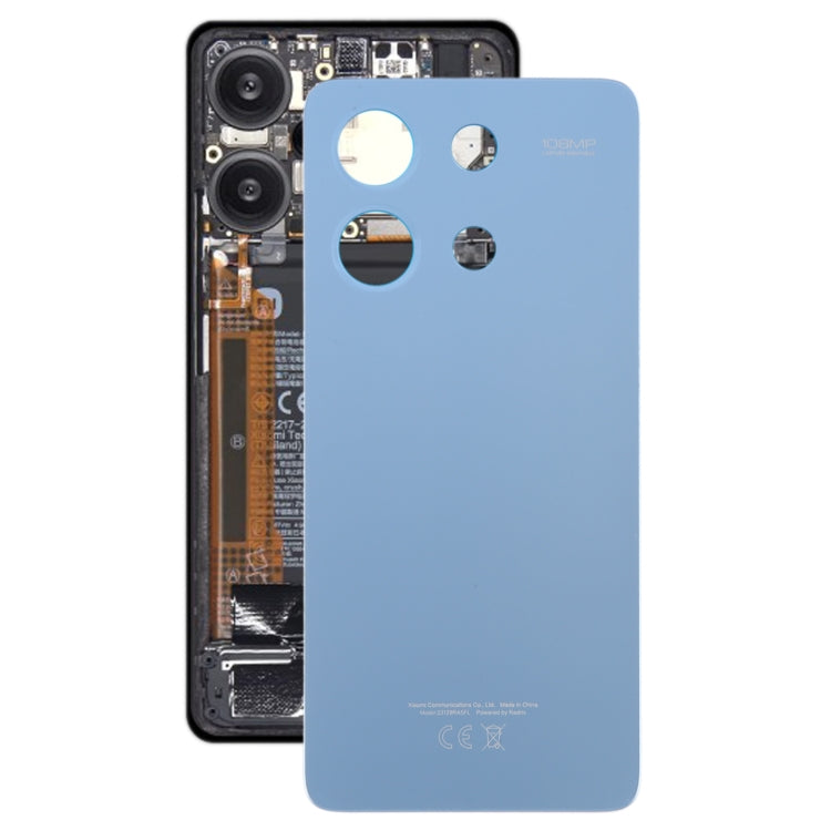 For Xiaomi Redmi Note 13 4G Original Battery Back Cover(Blue) - Back Cover by PMC TechLife | Online Shopping South Africa | PMC TechLife