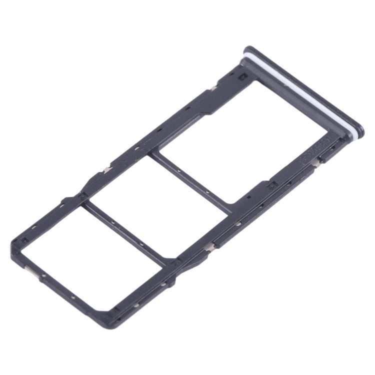 For Xiaomi Redmi Note 12 4G SIM Card Tray + SIM Card Tray + Micro SD Card Tray (Black) - Card Tray by PMC TechLife | Online Shopping South Africa | PMC TechLife | Buy Now Pay Later Mobicred