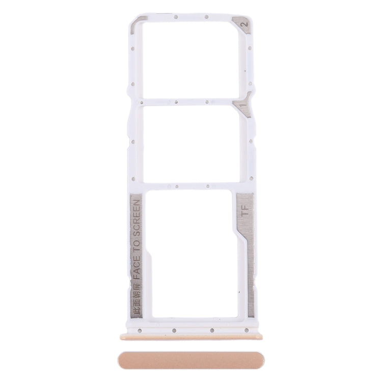 For Xiaomi Redmi Note 12 4G SIM Card Tray + SIM Card Tray + Micro SD Card Tray (Pink) - Card Tray by PMC TechLife | Online Shopping South Africa | PMC TechLife