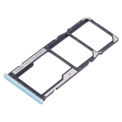 For Xiaomi Redmi Note 12 4G SIM Card Tray + SIM Card Tray + Micro SD Card Tray (Green) - Card Tray by PMC Jewellery | Online Shopping South Africa | PMC Jewellery