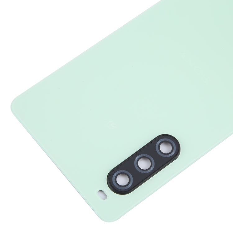 For Sony Xperia 10 V Original Battery Back Cover with Camera Lens Cover(Green) - Back Cover by PMC Jewellery | Online Shopping South Africa | PMC Jewellery