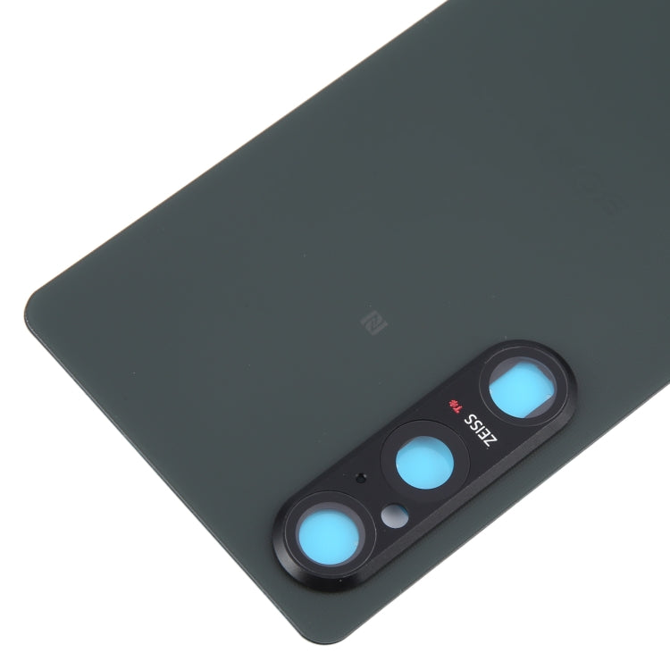 For Sony Xperia 1 V Original Battery Back Cover with Camera Lens Cover(Green) - Back Cover by PMC TechLife | Online Shopping South Africa | PMC TechLife
