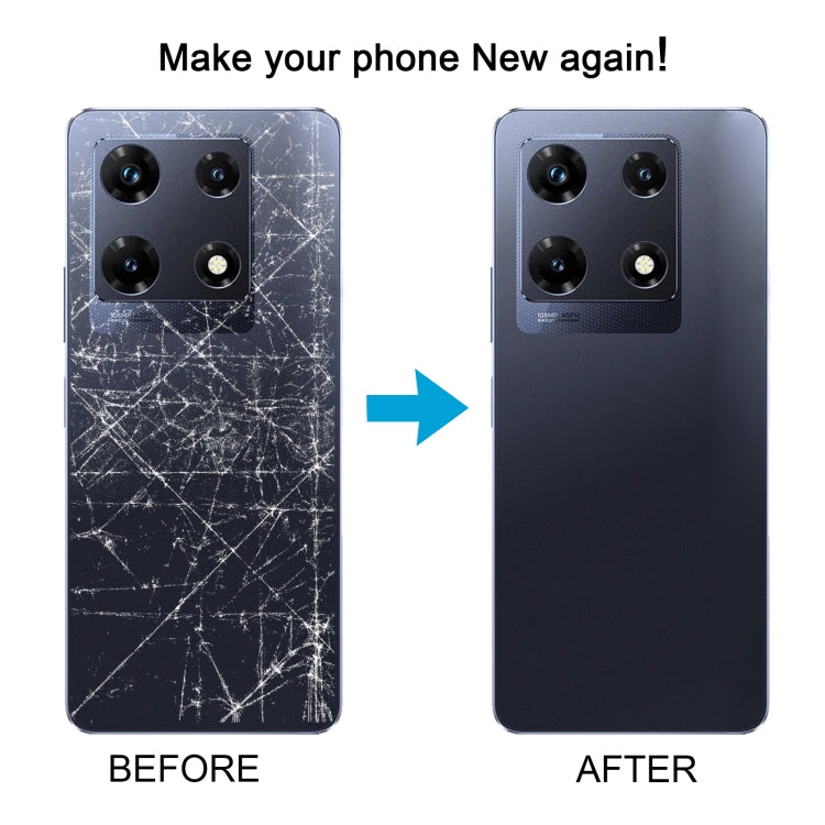 For Infinix Note 30 Pro 4G X678B Original Battery Back Cover(Black) - Back Cover by PMC TechLife | Online Shopping South Africa | PMC TechLife