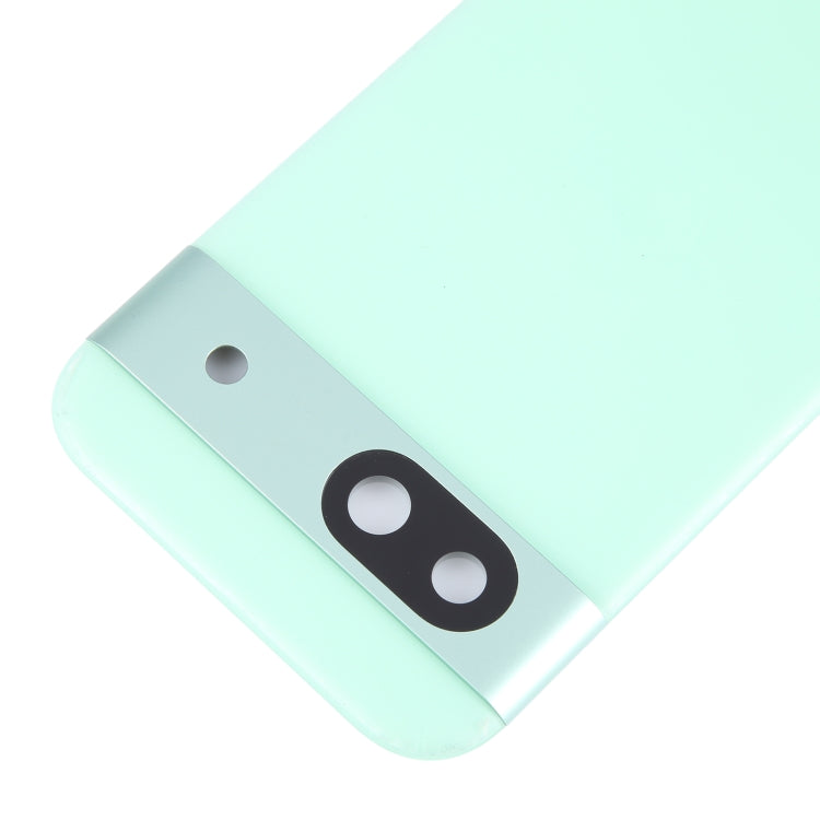 For Google Pixel 8A Battery Back Cover with Camera Lens Cover(Green) - Back Cover by PMC TechLife | Online Shopping South Africa | PMC TechLife