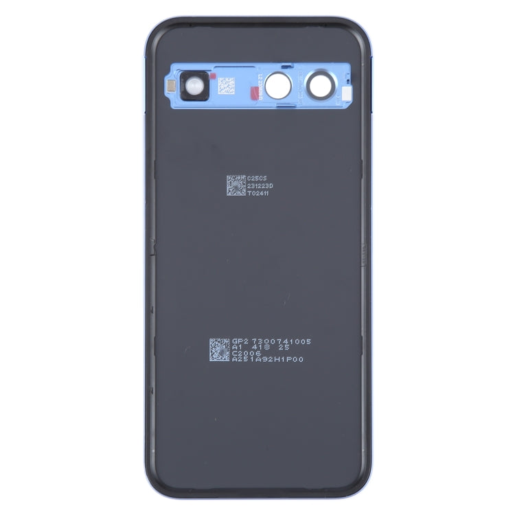 For Google Pixel 8A Battery Back Cover with Camera Lens Cover(Blue) - Back Cover by PMC Jewellery | Online Shopping South Africa | PMC Jewellery | Buy Now Pay Later Mobicred