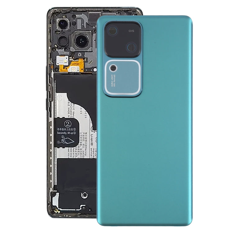 For vivo V30 Battery Back Cover with Camera Lens Cover(Green) - free shipping - PMC TechLife - Order now!
