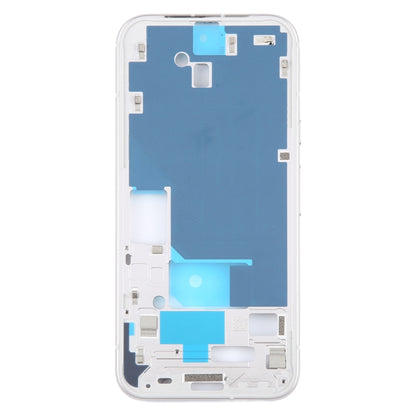 For Google Pixel 8a Original Middle Frame Bezel Plate (Silver) - Frame Bezel Plate by PMC Jewellery | Online Shopping South Africa | PMC Jewellery | Buy Now Pay Later Mobicred