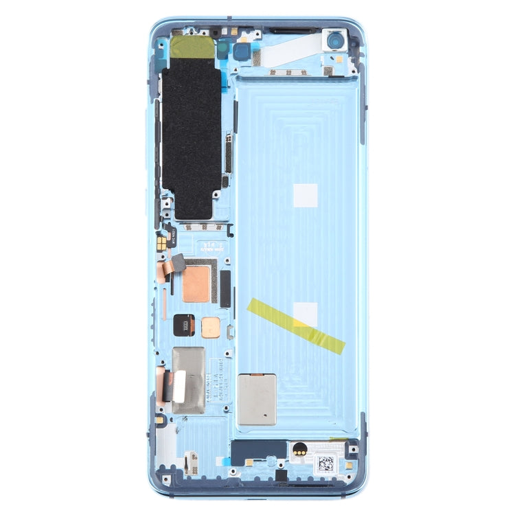 For Xiaomi Mi 10s Original AMOLED LCD Screen Digitizer Full Assembly with Frame (Blue) - LCD Screen by PMC TechLife | Online Shopping South Africa | PMC TechLife | Buy Now Pay Later Mobicred
