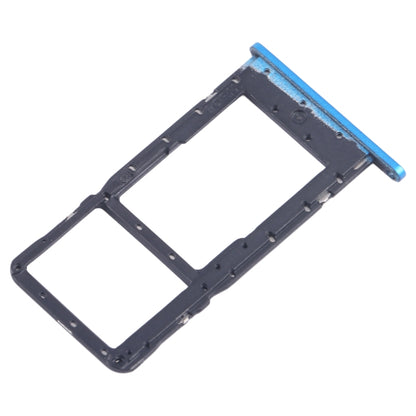 For Alcatel 1SE 2020 5030 SIM Card Tray + Micro SD Card Tray (Blue) - Card Tray by PMC Jewellery | Online Shopping South Africa | PMC Jewellery | Buy Now Pay Later Mobicred