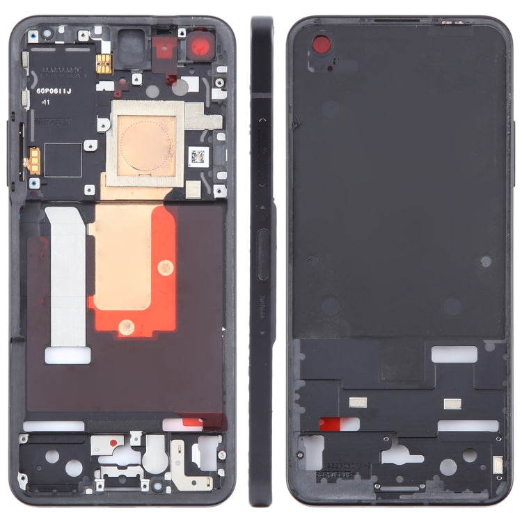 For Asus Zenfone 9 AI2202 Original Middle Frame Bezel Plate (Black) - Frame Bezel Plate by PMC TechLife | Online Shopping South Africa | PMC TechLife | Buy Now Pay Later Mobicred
