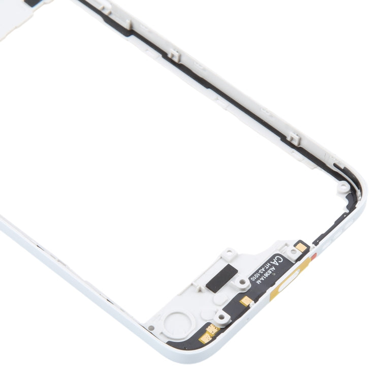 For Motorola Moto G23 Original Middle Frame Bezel Plate (White) - Frame Bezel Plate by PMC Jewellery | Online Shopping South Africa | PMC Jewellery | Buy Now Pay Later Mobicred