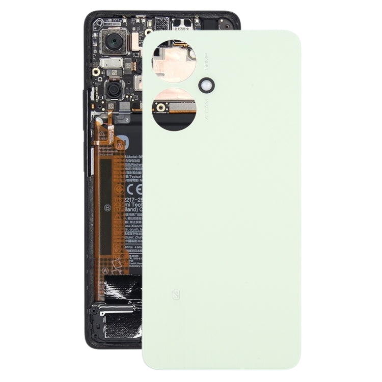 For Xiaomi Redmi 13C 5G Original Battery Back Cover(Green) - Back Cover by PMC Jewellery | Online Shopping South Africa | PMC Jewellery | Buy Now Pay Later Mobicred