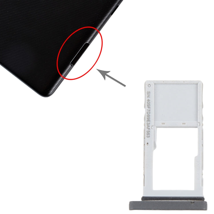 For TCL NxtPaper 10s 4G Original Micro SD Card Tray (Black) - For TCL by PMc TechLife | Online Shopping South Africa | PMc TechLife | Buy Now Pay Later Mobicred