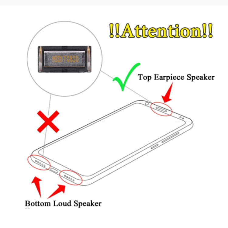 10 PCS Earpiece Speaker for LG X Power2 - For LG by PMc TechLife | Online Shopping South Africa | PMc TechLife | Buy Now Pay Later Mobicred