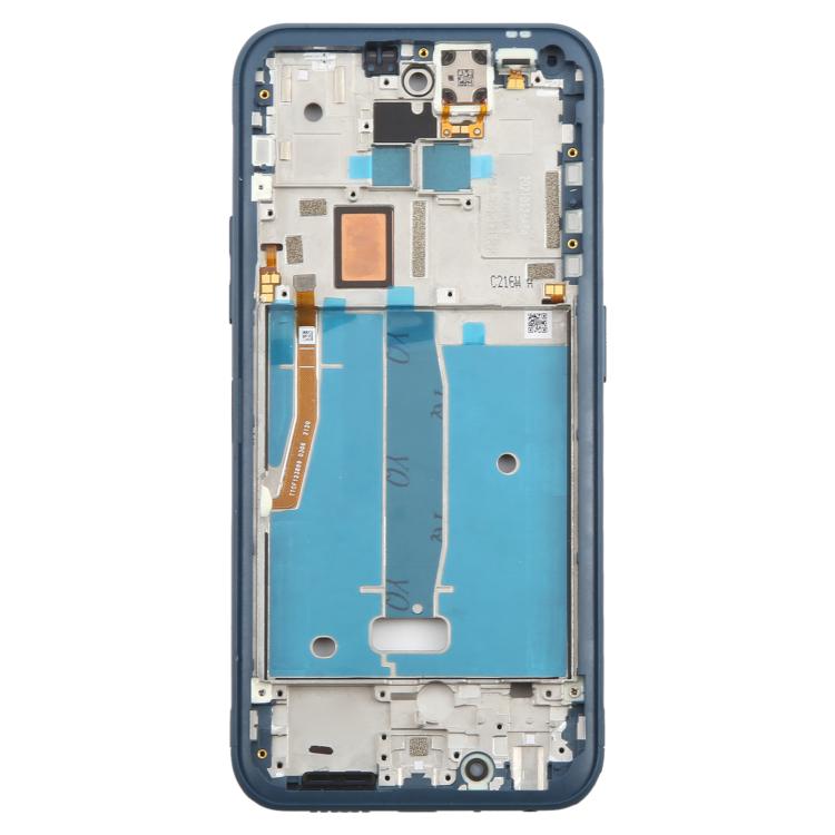 For Nokia XR20 Original Front Housing LCD Frame Bezel Plate (Blue) - Full Housing Cover by PMC Jewellery | Online Shopping South Africa | PMC Jewellery | Buy Now Pay Later Mobicred