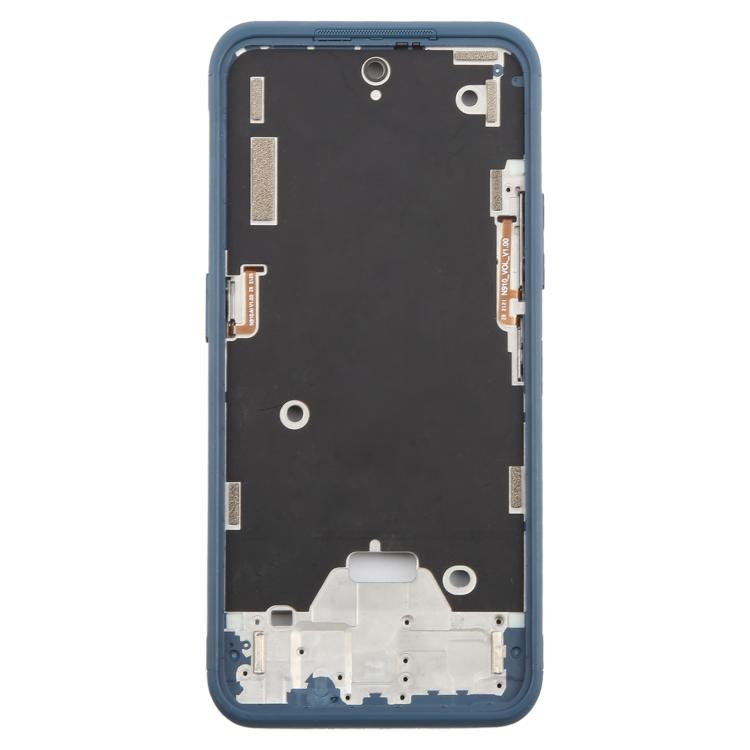 For Nokia XR20 Original Front Housing LCD Frame Bezel Plate (Blue) - Full Housing Cover by PMC Jewellery | Online Shopping South Africa | PMC Jewellery | Buy Now Pay Later Mobicred