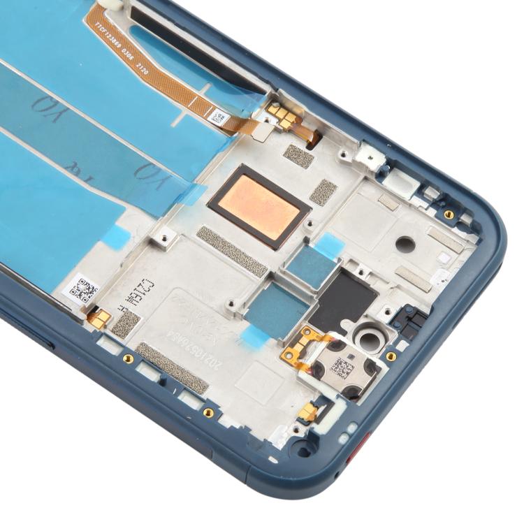 For Nokia XR20 Original Front Housing LCD Frame Bezel Plate (Blue) - Full Housing Cover by PMC Jewellery | Online Shopping South Africa | PMC Jewellery | Buy Now Pay Later Mobicred