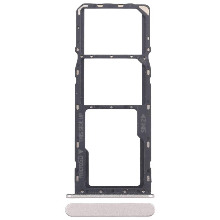 For Nokia C32 Original SIM Card Tray + SIM Card Tray + Micro SD Card Tray (Gold) - Card Tray by PMc TechLife | Online Shopping South Africa | PMc TechLife | Buy Now Pay Later Mobicred