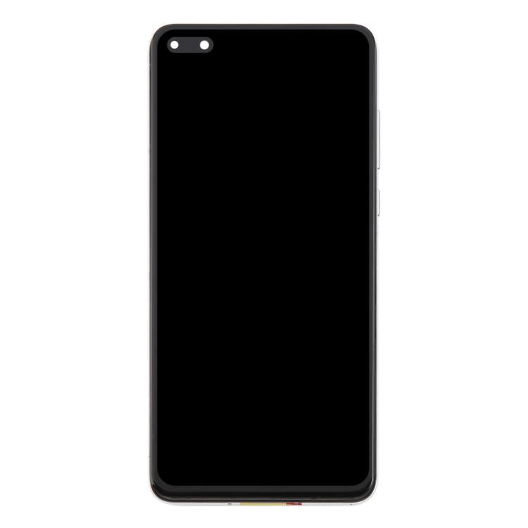 For Huawei P40 TFT LCD Screen Digitizer Full Assembly with Frame, Not Supporting Fingerprint Identification (Silver) - LCD Screen by PMc TechLife | Online Shopping South Africa | PMc TechLife | Buy Now Pay Later Mobicred