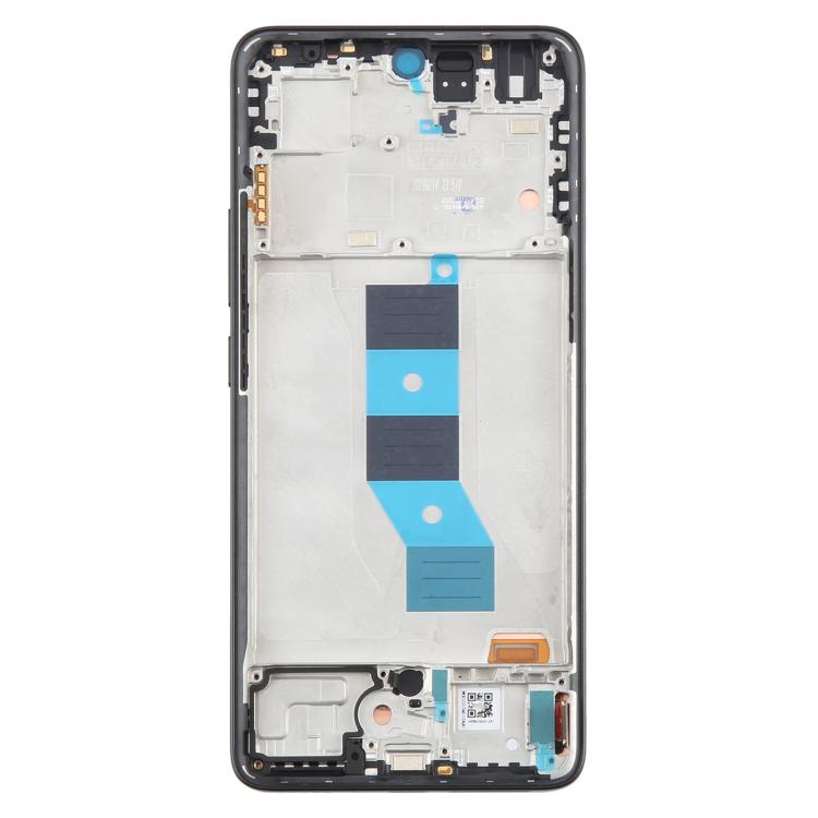 For Xiaomi Redmi Note 14 5G India AMOLED Original LCD Screen Digitizer Full Assembly with Frame (Black) - LCD Screen by PMc TechLife | Online Shopping South Africa | PMc TechLife | Buy Now Pay Later Mobicred