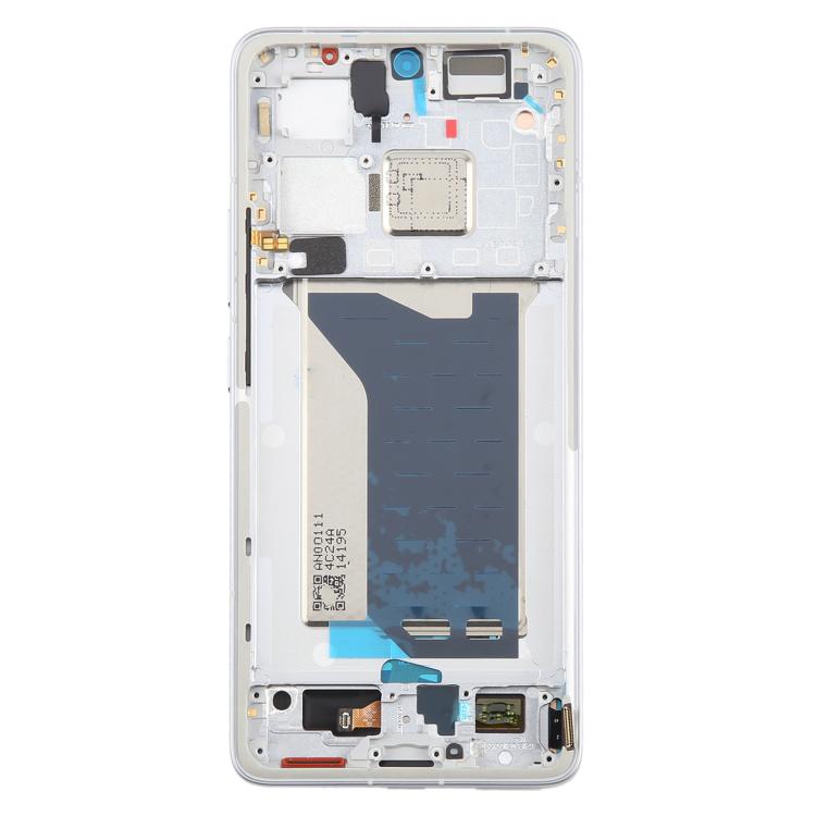 For Xiaomi Redmi K80 Pro AMOLED Original LCD Screen Digitizer Full Assembly with Frame (Silver) - LCD Screen by PMc TechLife | Online Shopping South Africa | PMc TechLife | Buy Now Pay Later Mobicred