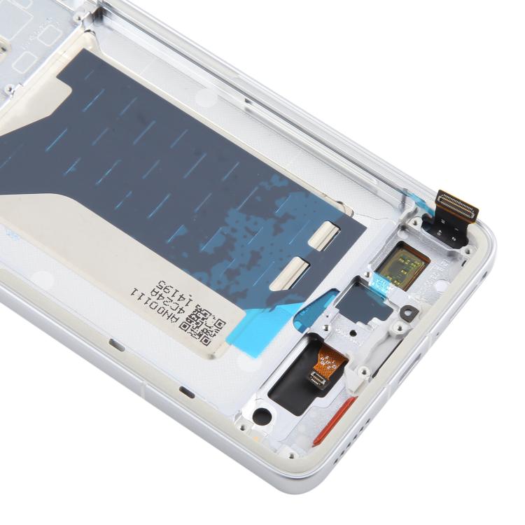 For Xiaomi Redmi K80 Pro AMOLED Original LCD Screen Digitizer Full Assembly with Frame (Silver) - LCD Screen by PMc TechLife | Online Shopping South Africa | PMc TechLife | Buy Now Pay Later Mobicred