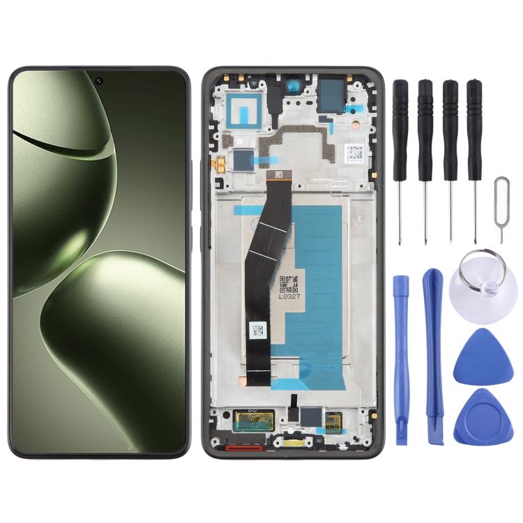 For Xiaomi 14T AMOLED Original LCD Screen Digitizer Full Assembly with Frame (Black) - LCD Screen by PMc TechLife | Online Shopping South Africa | PMc TechLife | Buy Now Pay Later Mobicred